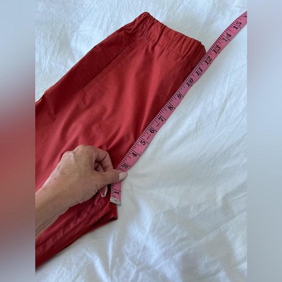 Rosso35 | Women’s SZ 42 (US S-M) Wide Leg Crop Pant | Side Stripe - Picture 6 of 9